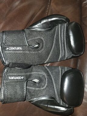 CENTURY Black Training Boxing Gloves